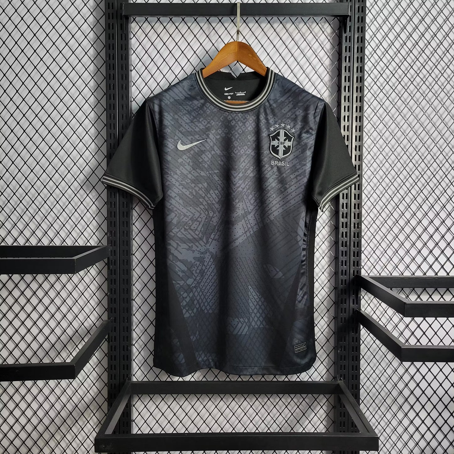 Maillot Football Brésil Édition Full Noir 2023