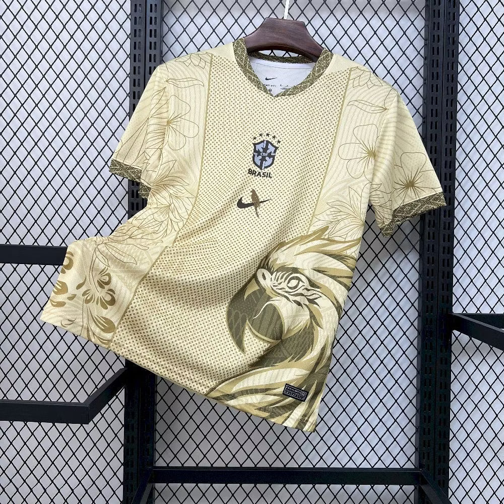 Maillot Football Édition Spéciale Brésil Or 2025