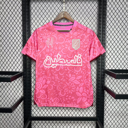 Maillot Football Édition Spéciale Palestine Rose 2025