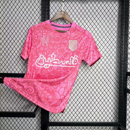 Maillot Football Édition Spéciale Palestine Rose 2025